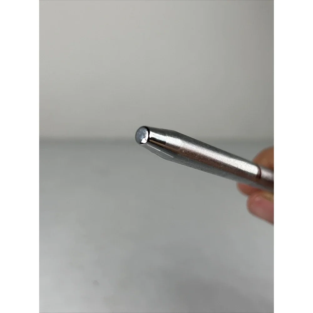 Vintage‎ Mack Truck Pen Chromatic Silver Metallic NEEDS INK